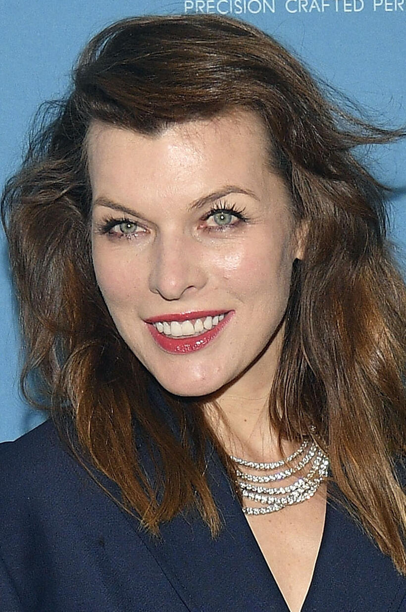 Milla Jovovich at the "Paradise Hills" premiere during the 2019 Sundance Film Festival.