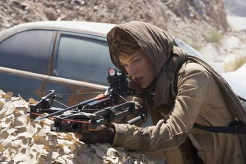 Milla Jovovich in "Resident Evil: Extinction."