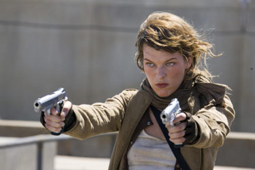 Milla Jovovich in "Resident Evil: Extinction."