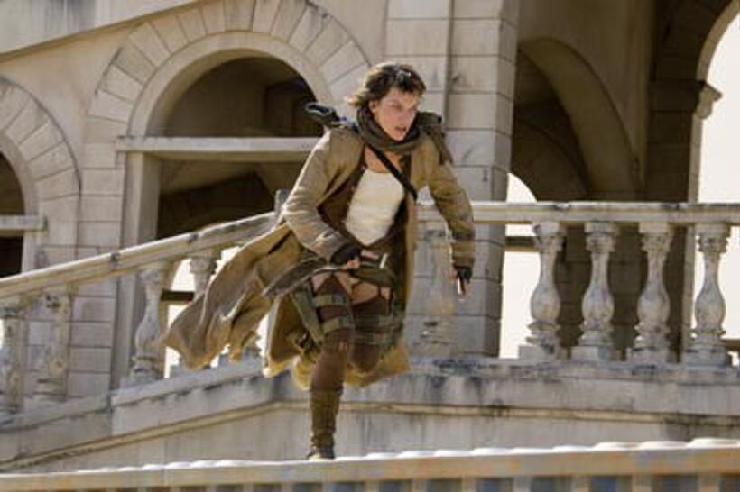 Milla Jovovich in "Resident Evil: Extinction."