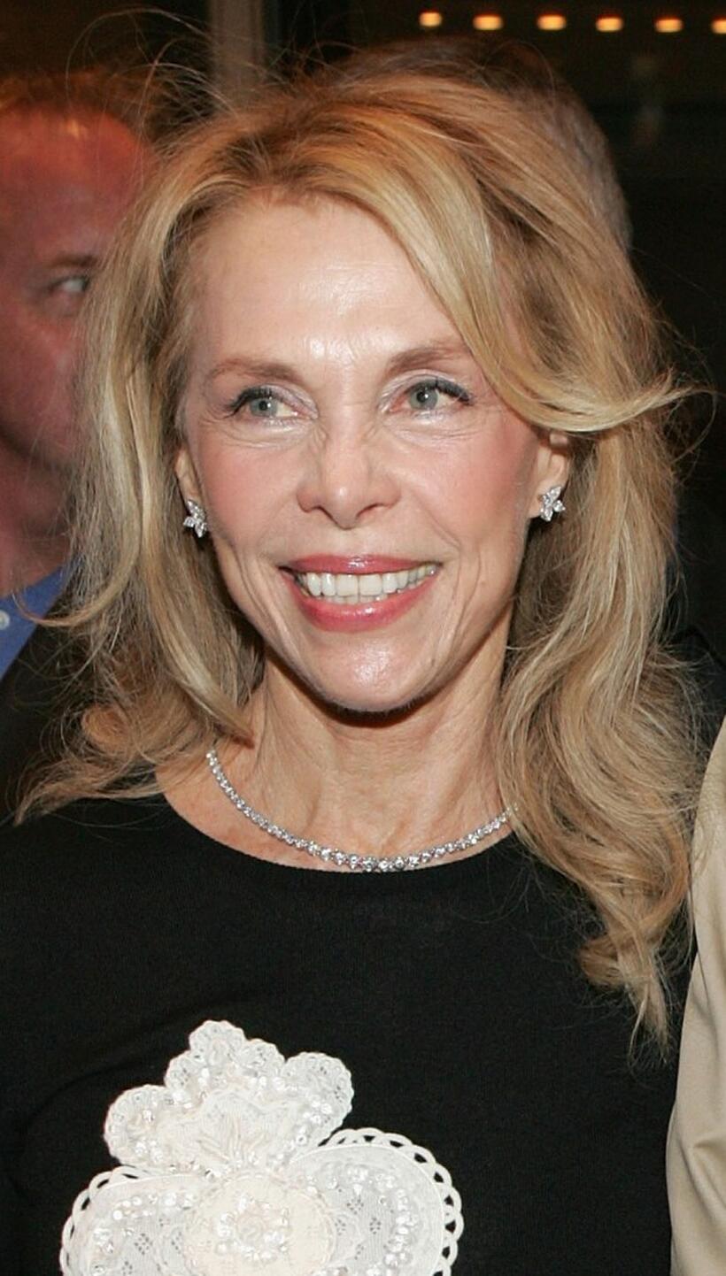 Elaine Joyce at the opening night of "The Odd Couple."