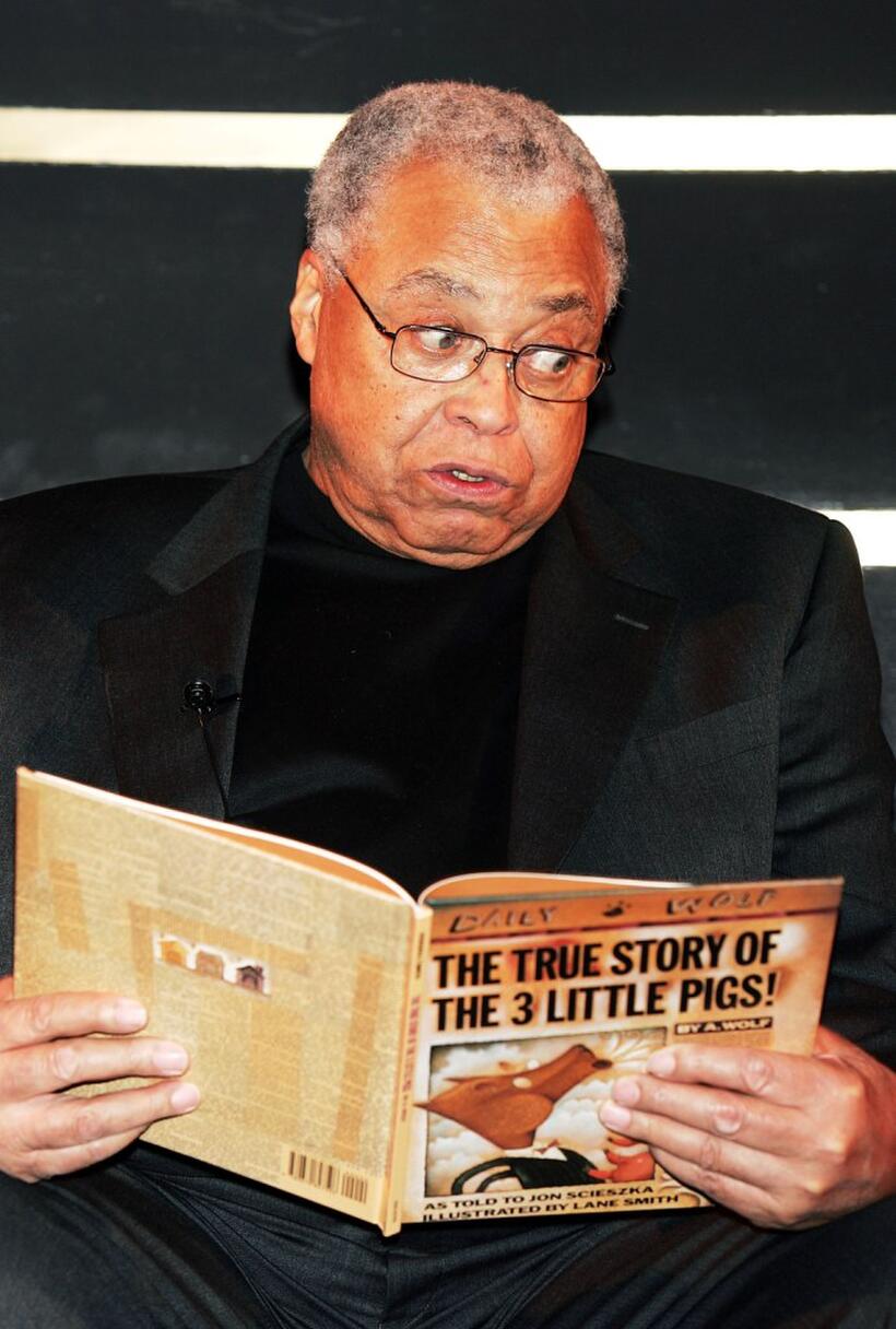 James Earl Jones at the annual YMCA Arts & Letters Auction and Reception at the Rainbow Room.