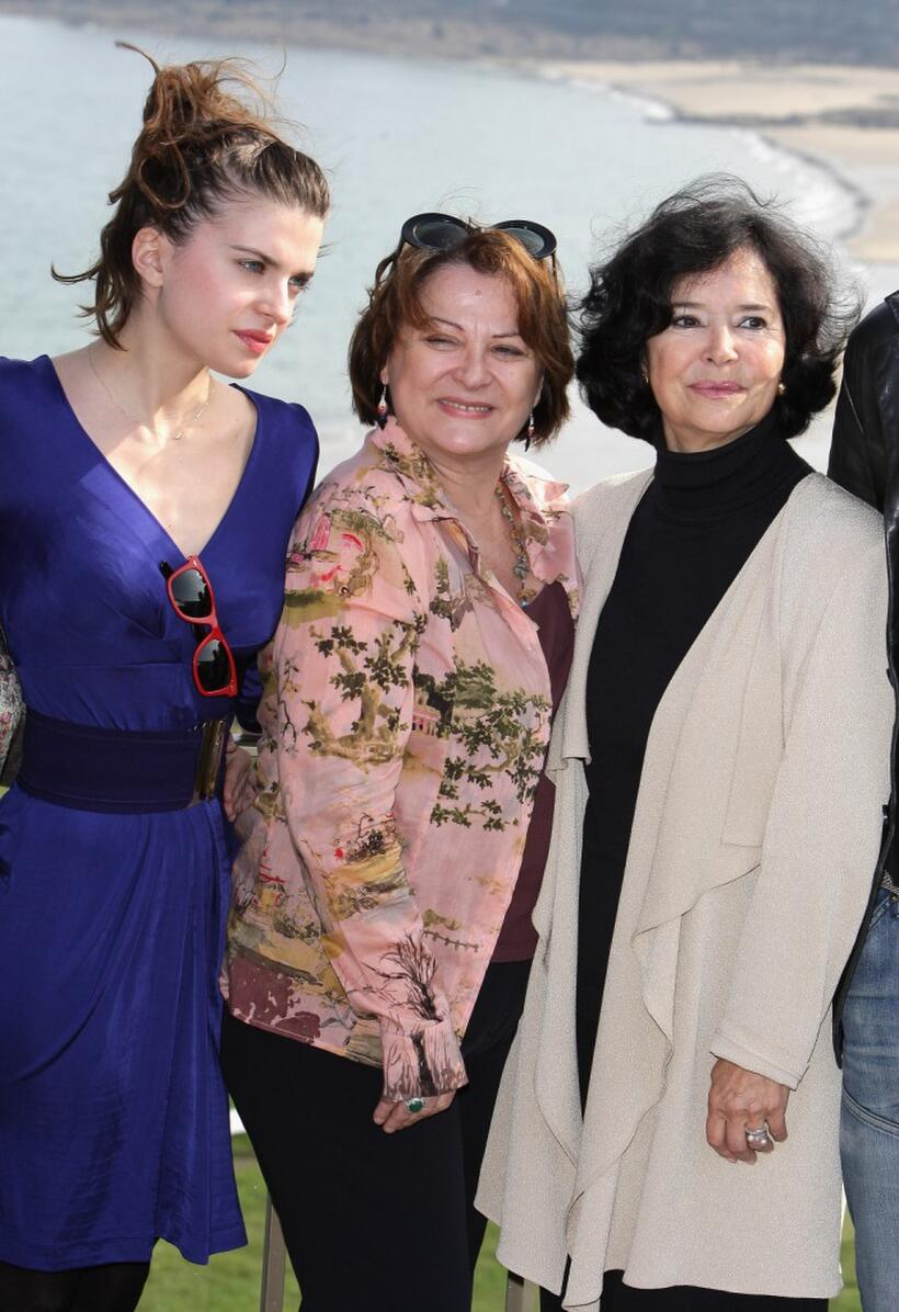 Josiane Balasko, Cecile Kassel and Marie-Jose Nat at the Jury photocall of the 18th British Film Festival.