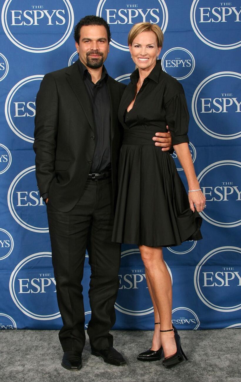 Janet Jones and Ricardo Chavira at the 2007 ESPY Awards.