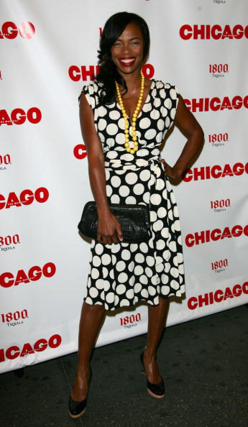 Jill Marie Jones at the Broadway opening night of "Chicago."