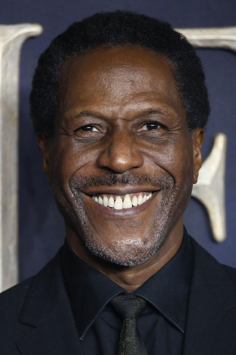 Cornell John at the UK premiere of "Fantastic Beasts: The Crimes Of Grindelwald" in London.