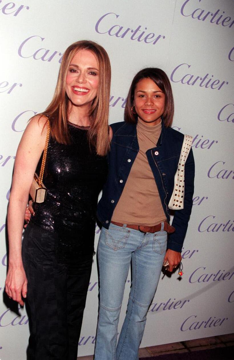 Peggy Lipton and Kidada Jones at the Cartier Haute Joaillerie 2000.