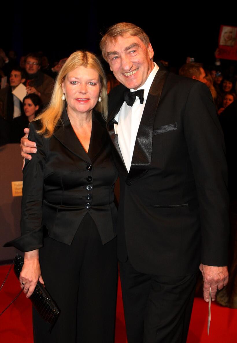 Brigitte John and Gottfried John at the Bambi Awards 2008.