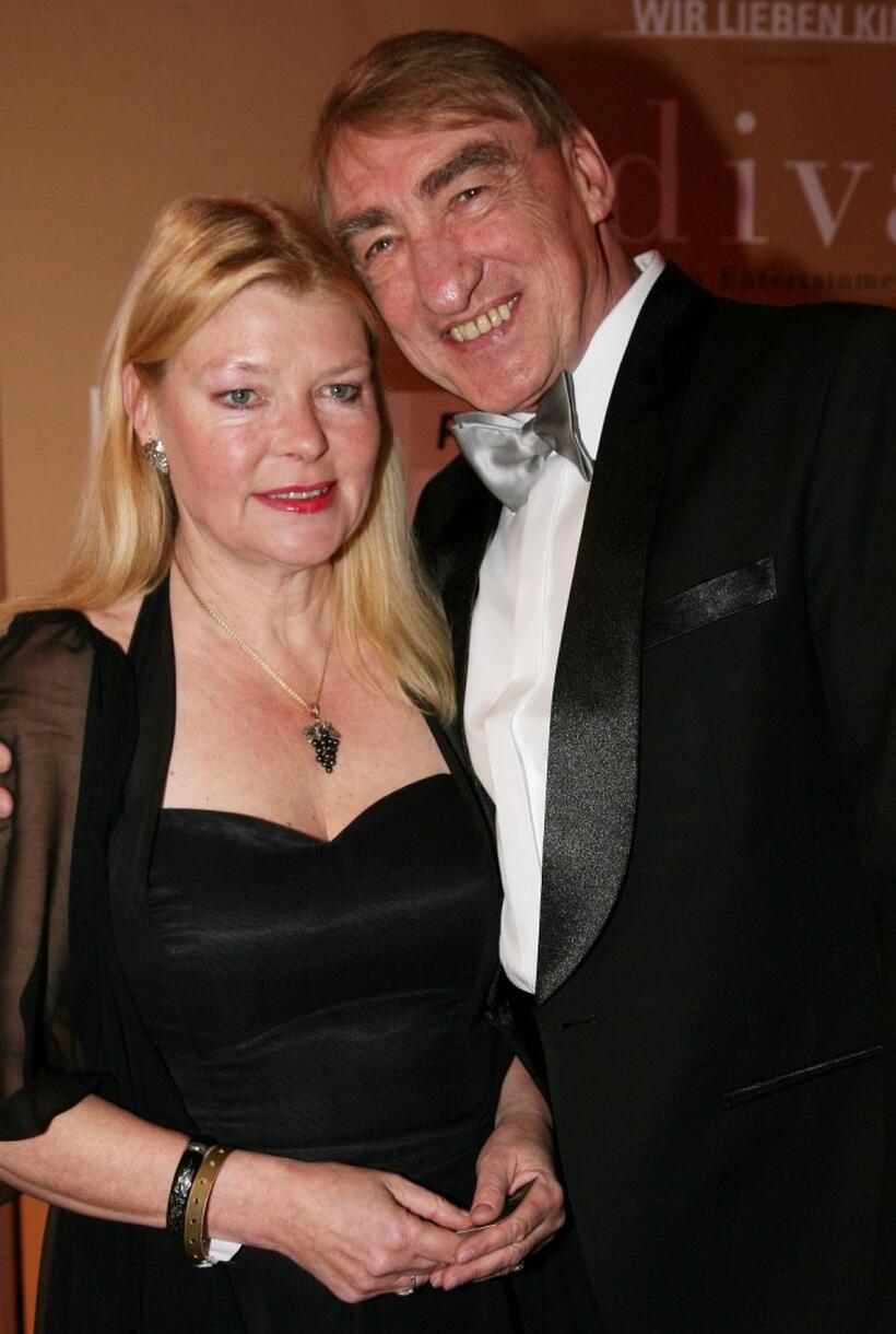 Gottfried John and his wife Brigitte at the Diva Awards.