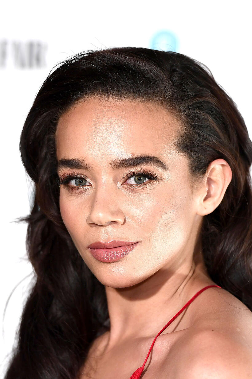 Hannah John-Kamen at the Vanity Fair EE Rising Star BAFTAs Pre-Party in London.