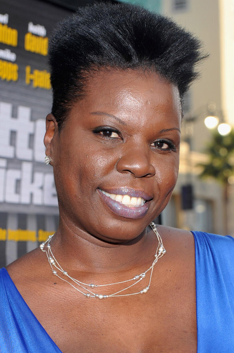 Leslie Jones at the premiere of 'Lottery Ticket' at Grauman's Chinese Theater.