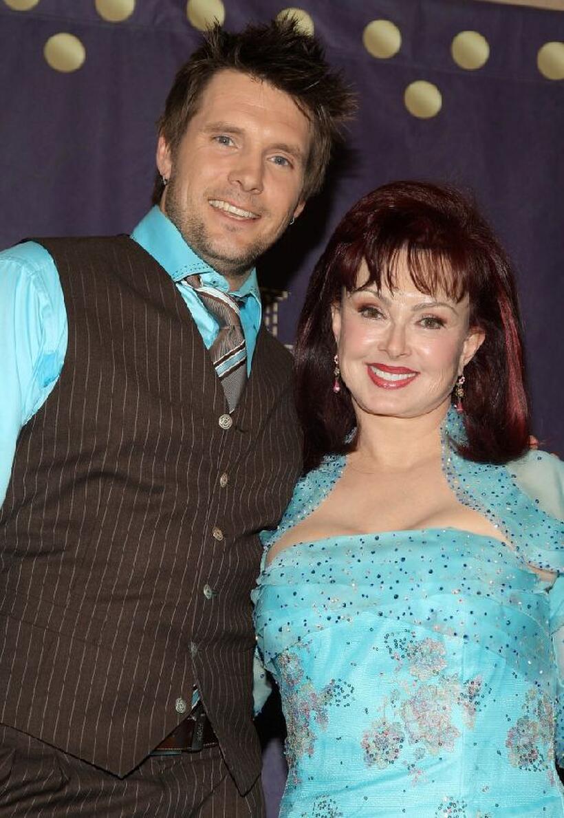 Rossi Morreale and Naomi Judd at the 2008 CMT Music Awards.