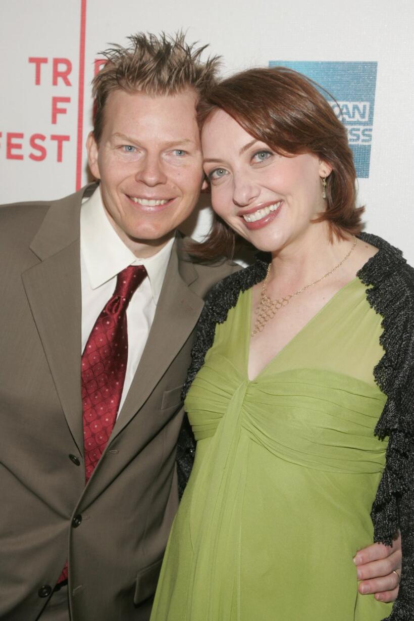 Kevin Hench and Heather Juergensen at the premiere of "The Hammer" during the 2007 Tribeca Film Festival.