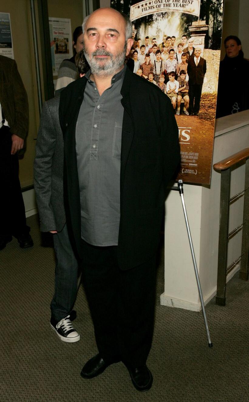 Gerard Jugnot at the premiere of "The Chorus."