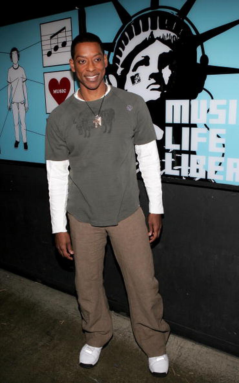 Orlando Jones at the MTV's Total Request Live.