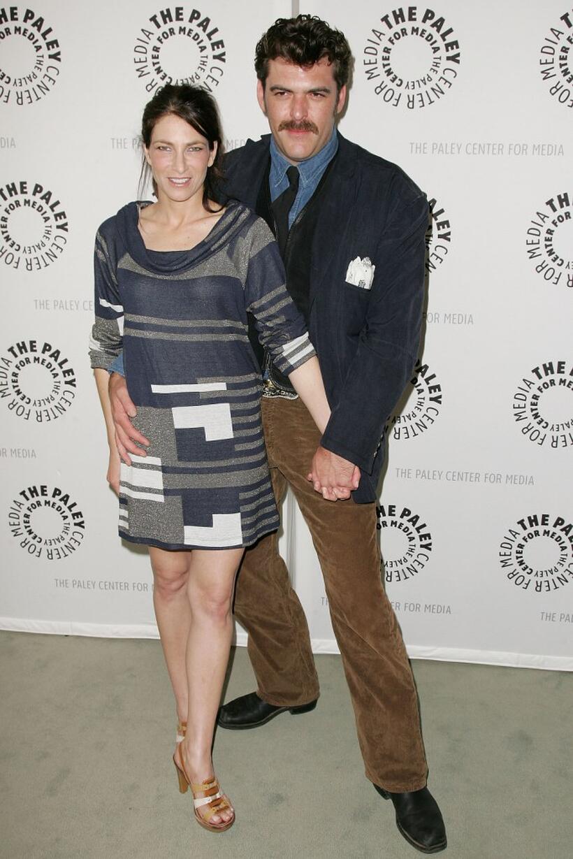Laura Silverman and Jay Johnston at the Sarah Silverman Program.