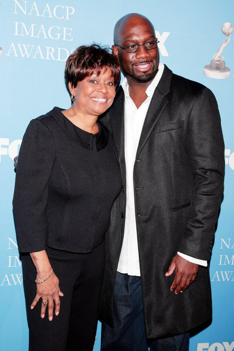 Clayola Brown and Richard T. Jones at the 39th Annual NAACP Image Awards.