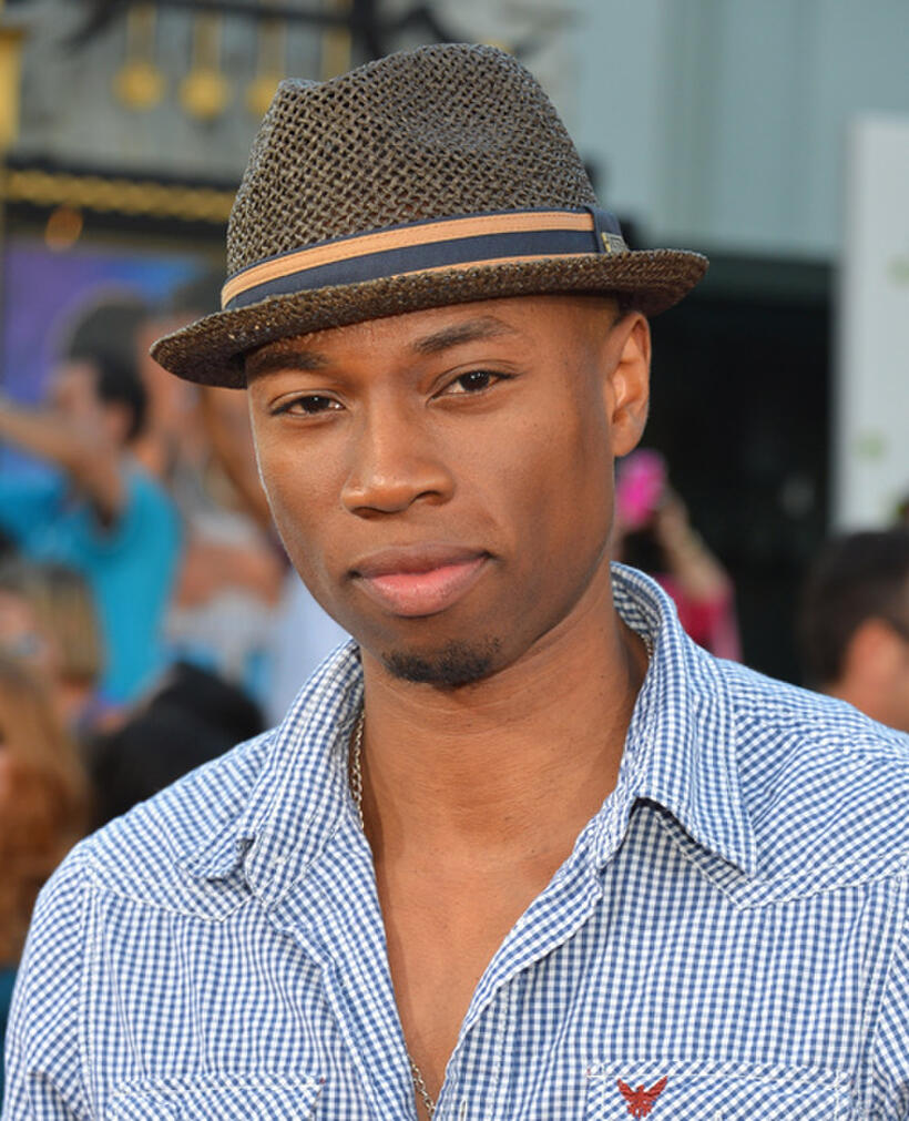 Robbie Jones at the Los Angeles premiere of "Step Up Revolution."