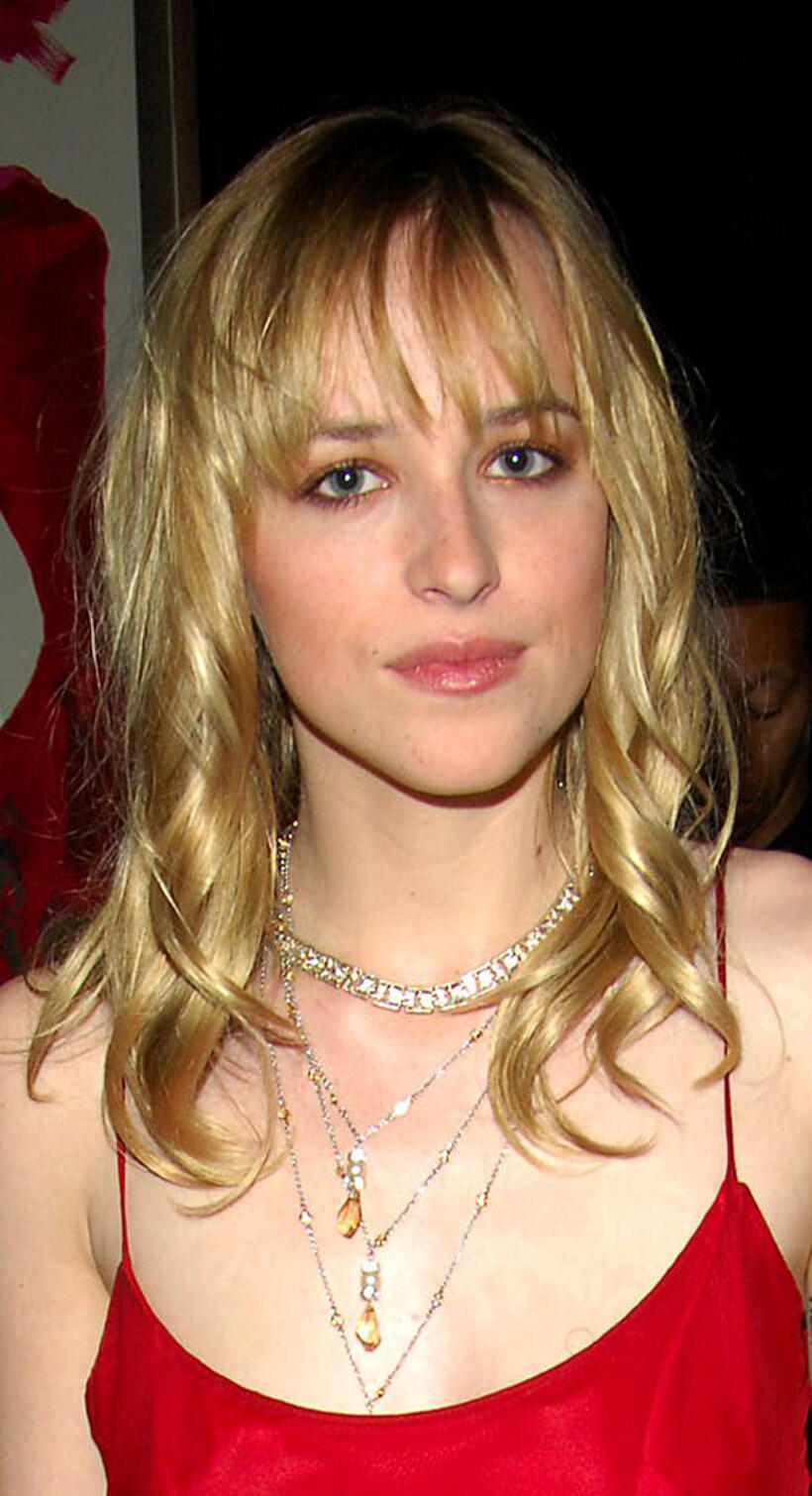 Dakota Johnson at the "Hero: A United Nations Association Campaign" benefit reception in New York.