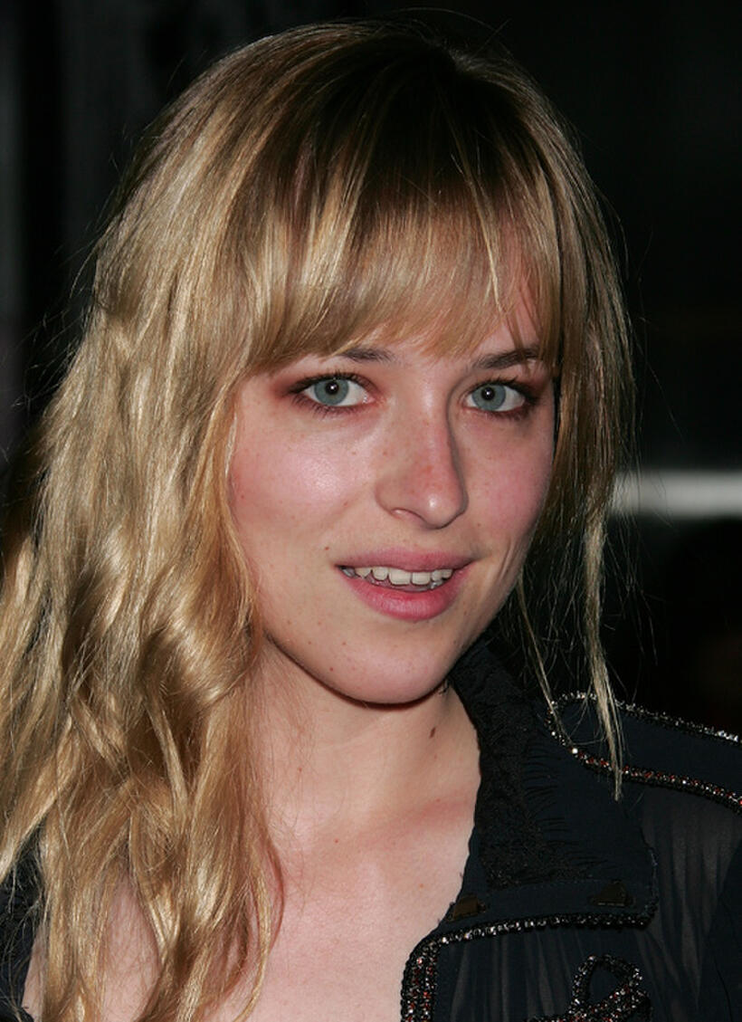Dakota Johnson at the California premiere of "Trembled Blossoms."