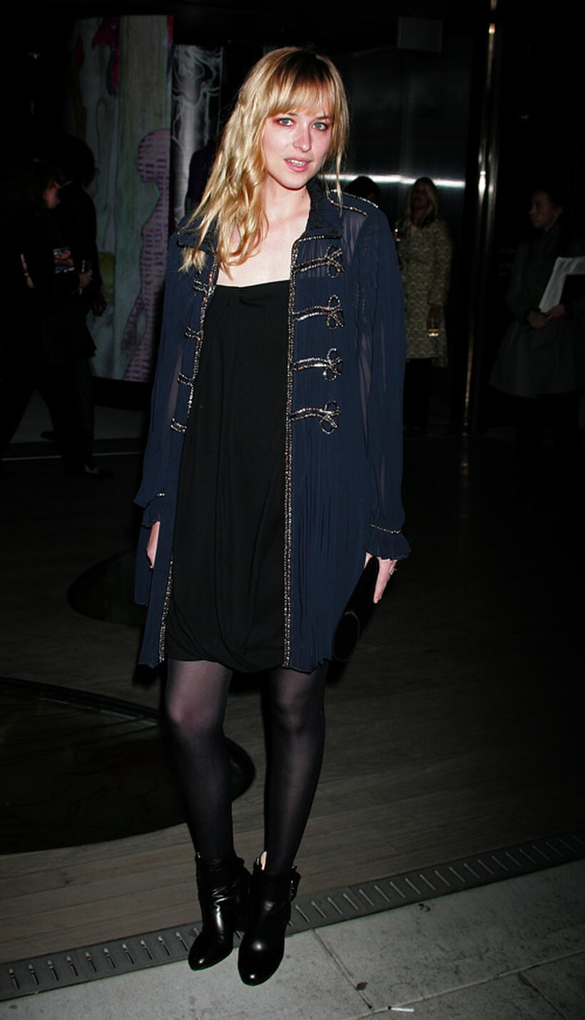 Dakota Johnson at the California premiere of "Trembled Blossoms."
