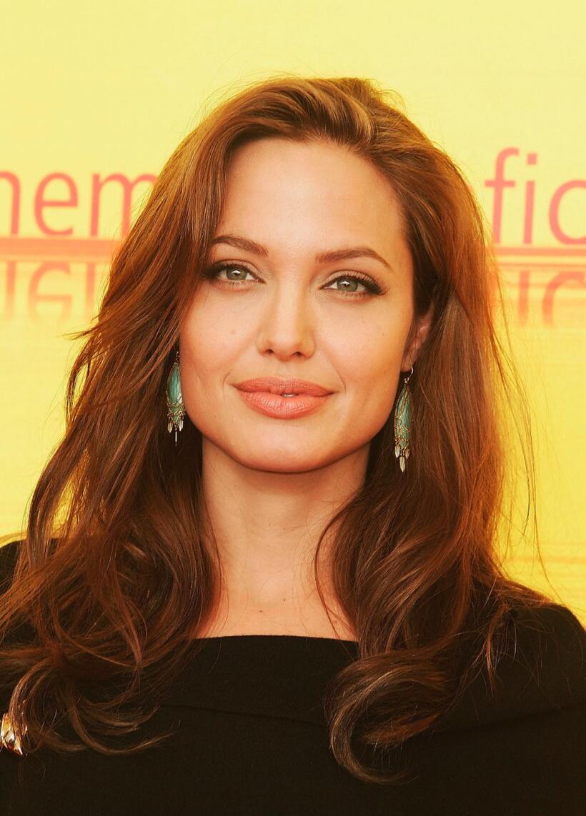 Angelina Jolie at the Photocall of "Shark Tale" during the 61st Venice Film Festival.