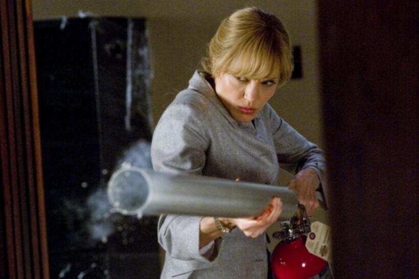 Angelina Jolie as Evelyn Salt in "Salt."