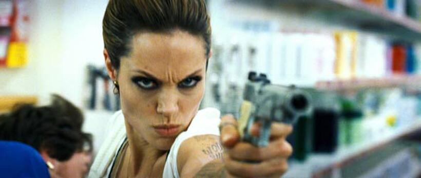 Angelina Jolie in "Wanted."
