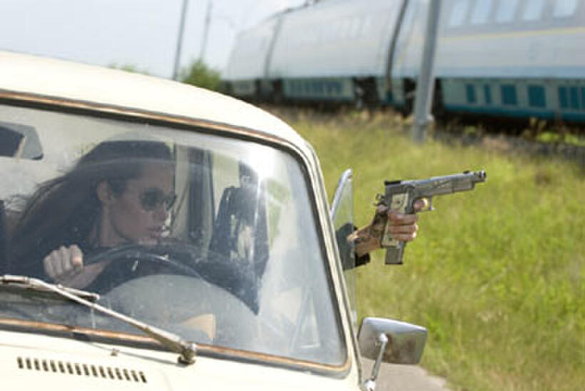 Angelina Jolie in "Wanted."