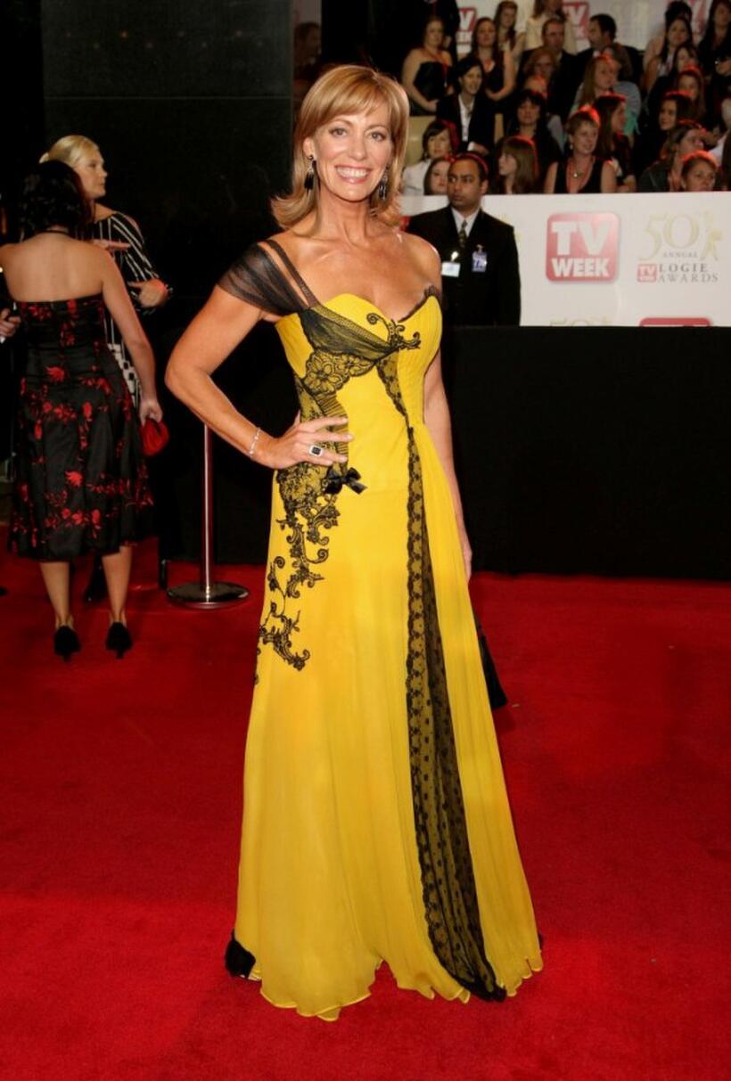 Kerry Armstrong at the 50th Annual TV Week Logie Awards.