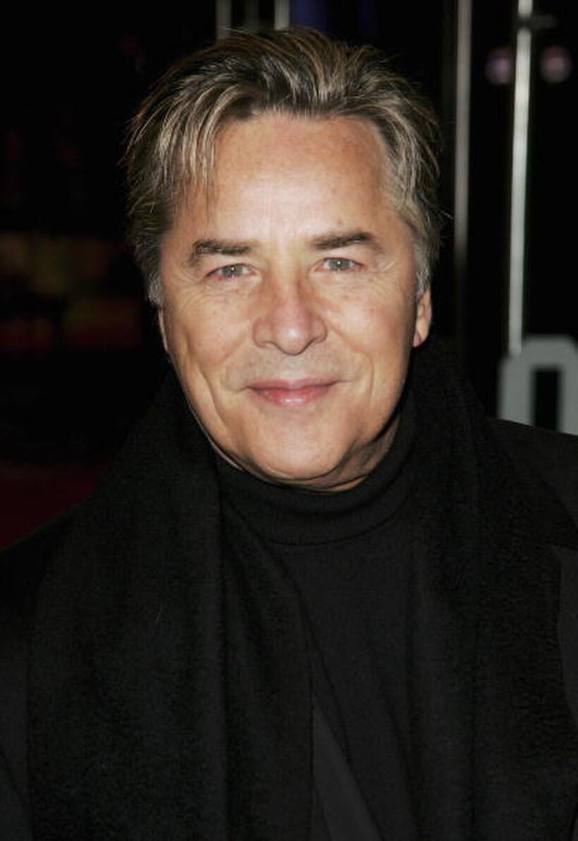 Don Johnson at the UK premiere of "Dreamgirls".