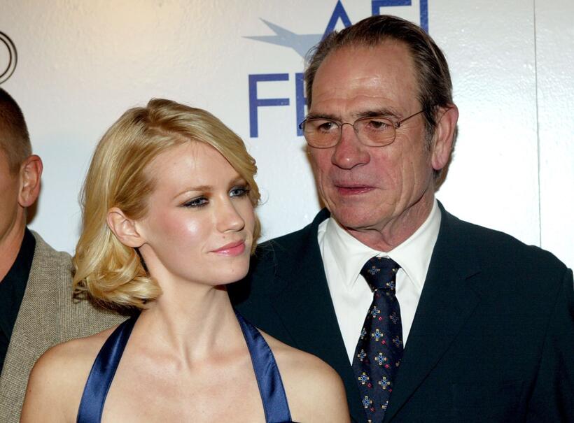 Tommy Lee Jones and Jones at the Screening of "The Three Burials of Melquiades Estrada" during AFI Fest presented by Audi at the Egyptian Theatre.