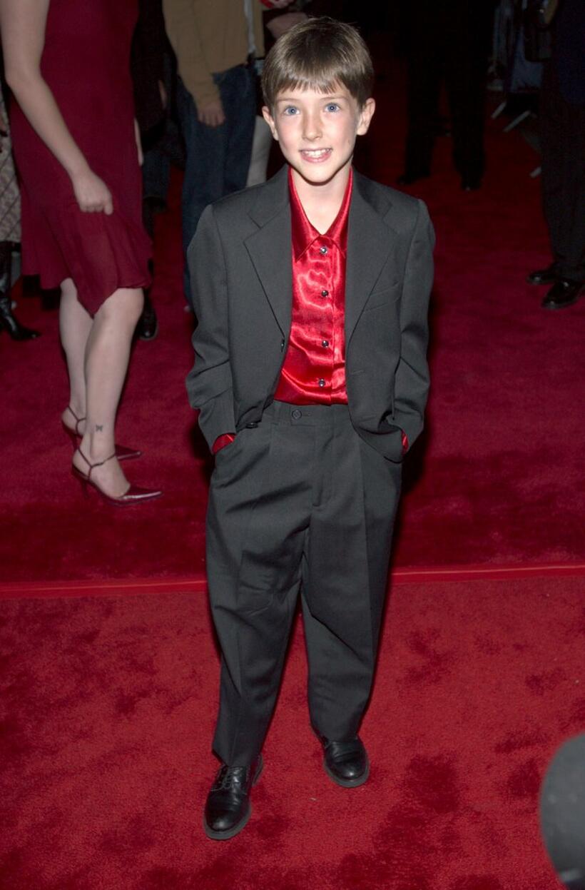 Tyler Patrick Jones at the premiere of "Red Dragon."