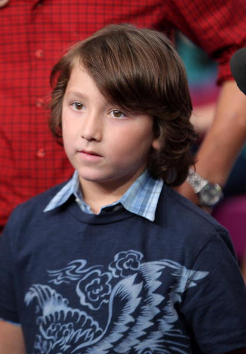 Frankie Jonas at the MTV's Total Request Live.