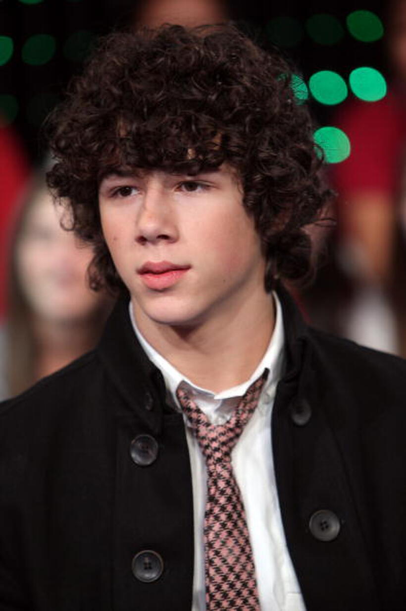 Nick Jonas at the MTV's Total Request Live.