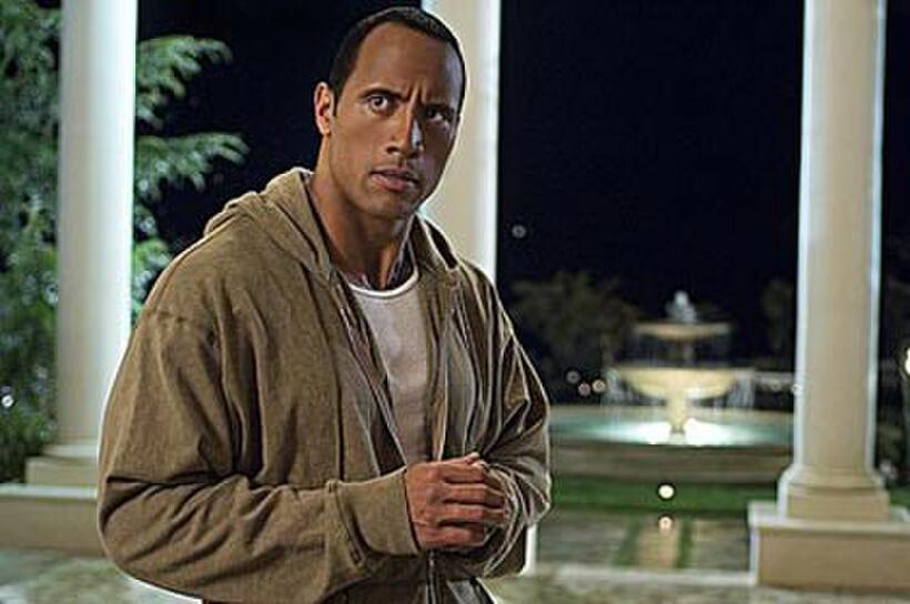 Dwayne Johnson in "Southland Tales."