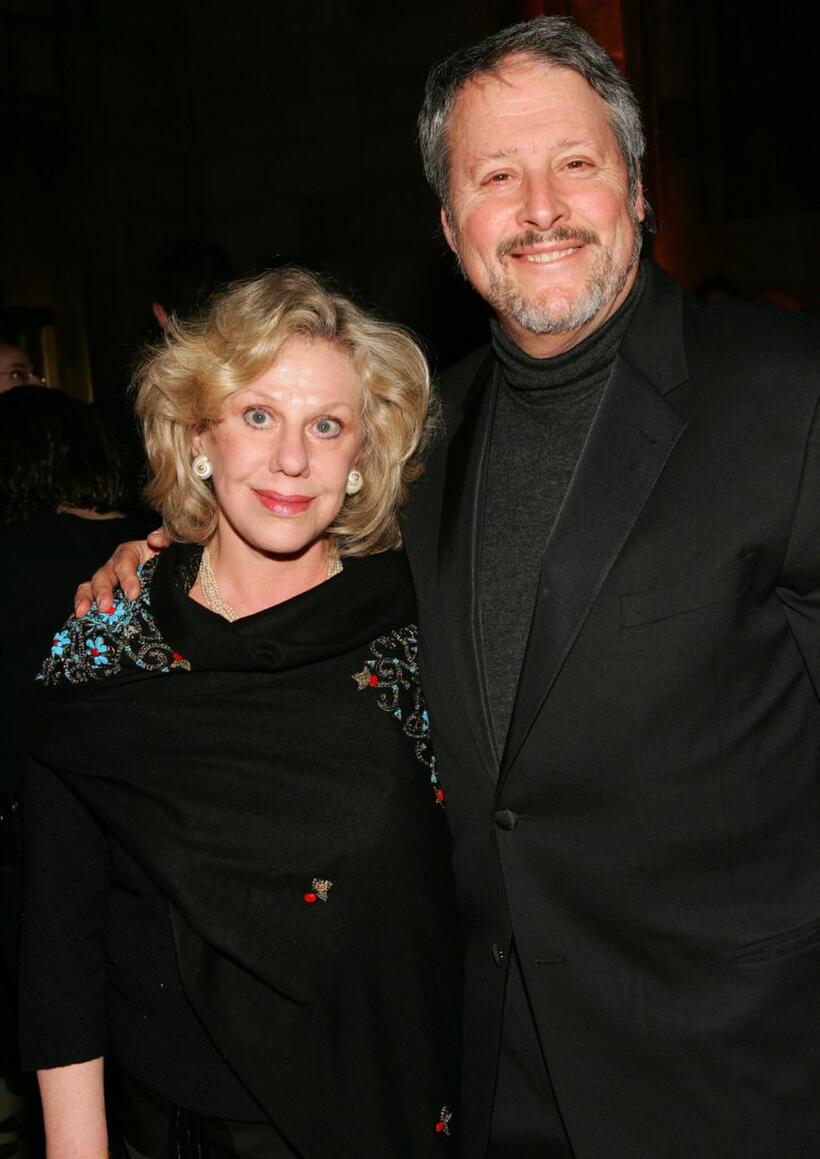 Erica Jong and Guest at the American Theatre Wing Annual Spring Gala.