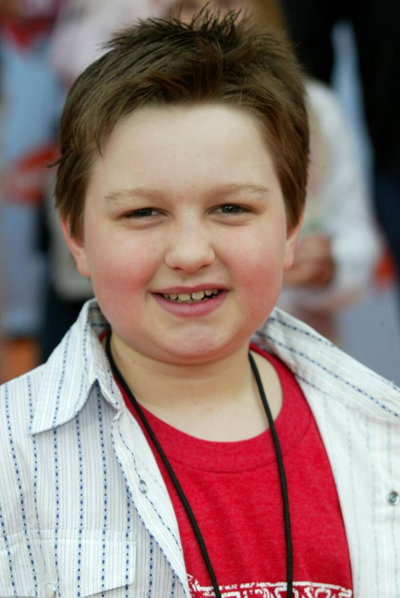 Angus T. Jones at the Nickelodeon's 17th Annual Kids Choice Awards.