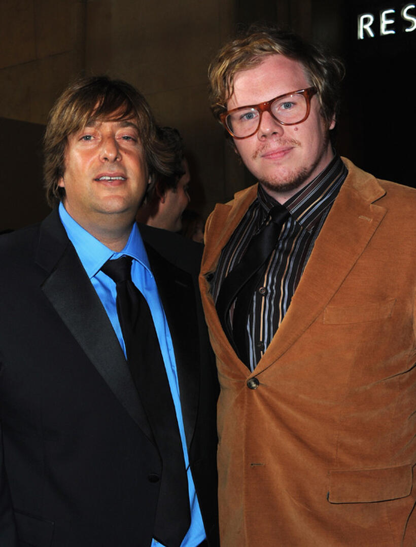 Producer Jonathan Schwartz and Ben York Jones at the California premiere of "Like Crazy."