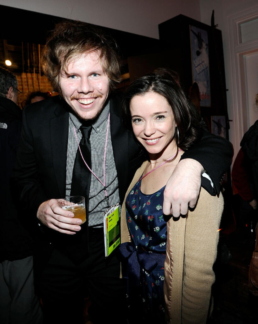 Ben York Jones and Marguerite Moreau at the premiere of "Douchebag" during the 2010 Sundance Film Festival.