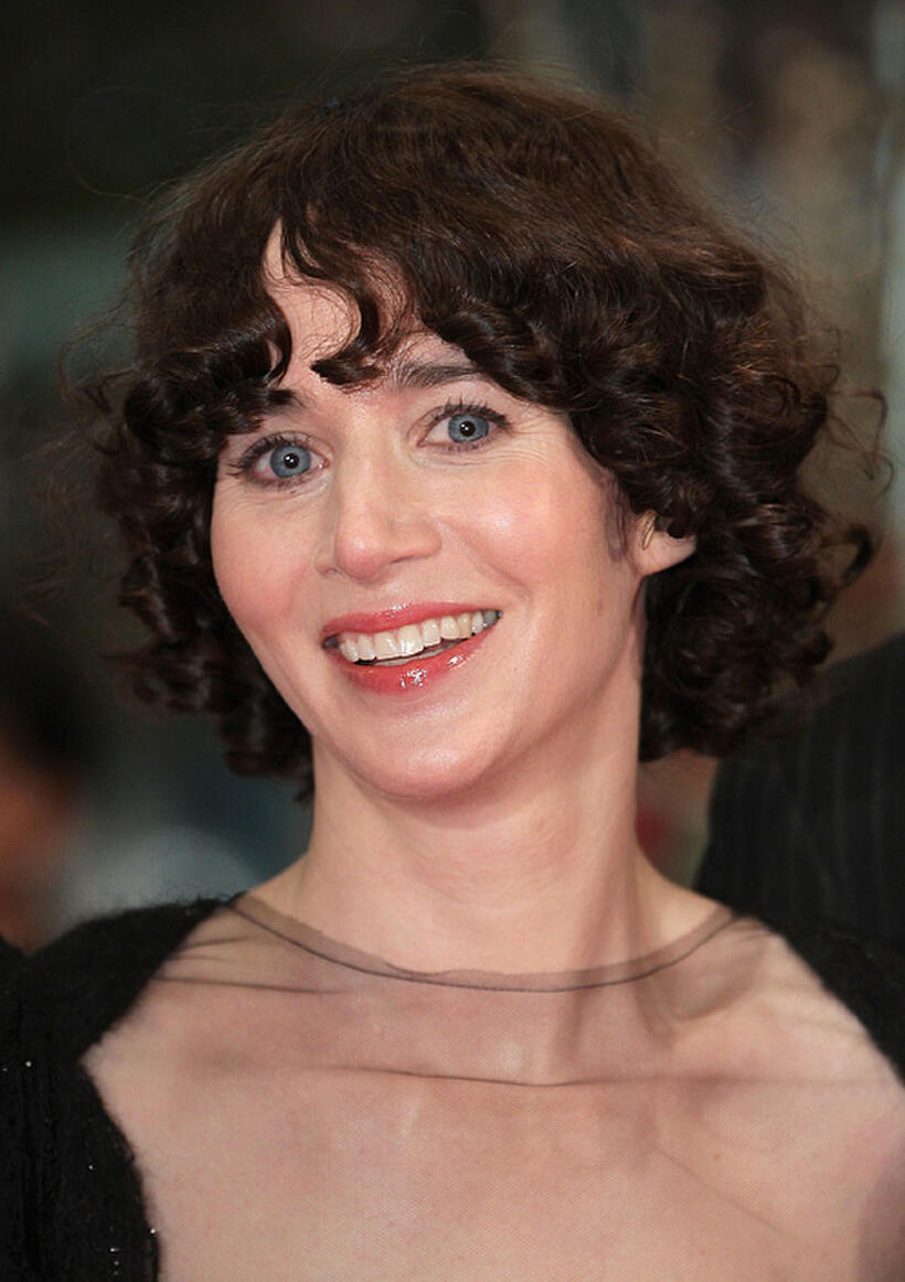 Miranda July at the red carpet of the premiere of "The Future" during the day six of the 61st Berlin International Film Festival.