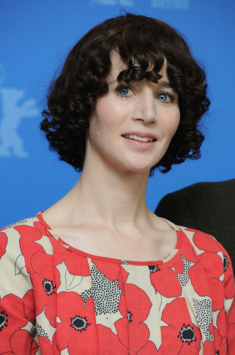 Miranda July at the photocall of "The Future" during the 61st Berlin Film Festival.
