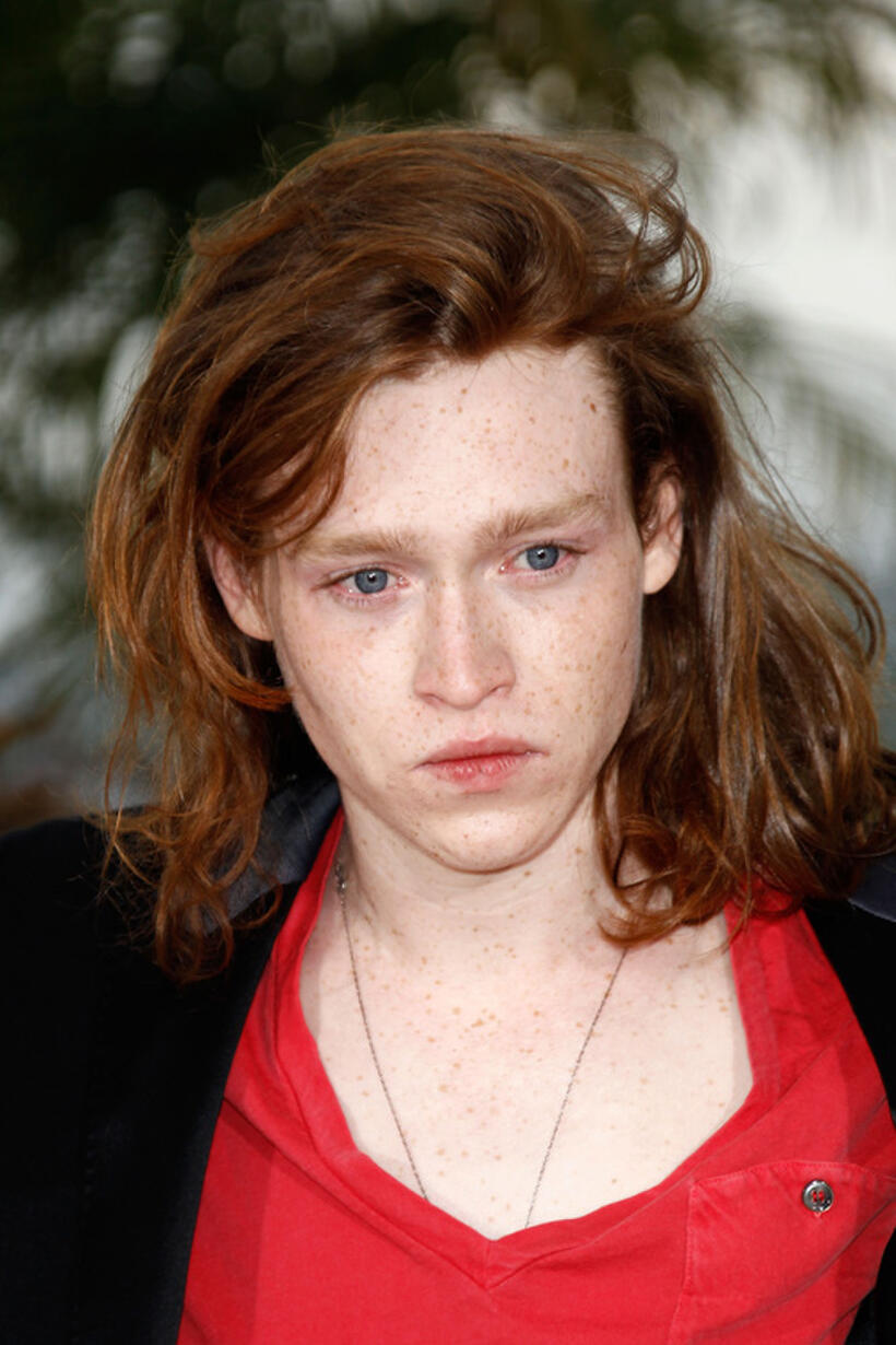 Caleb Landry Jones at the photocall of "Antiviral" during the 65th Annual Cannes Film Festival.