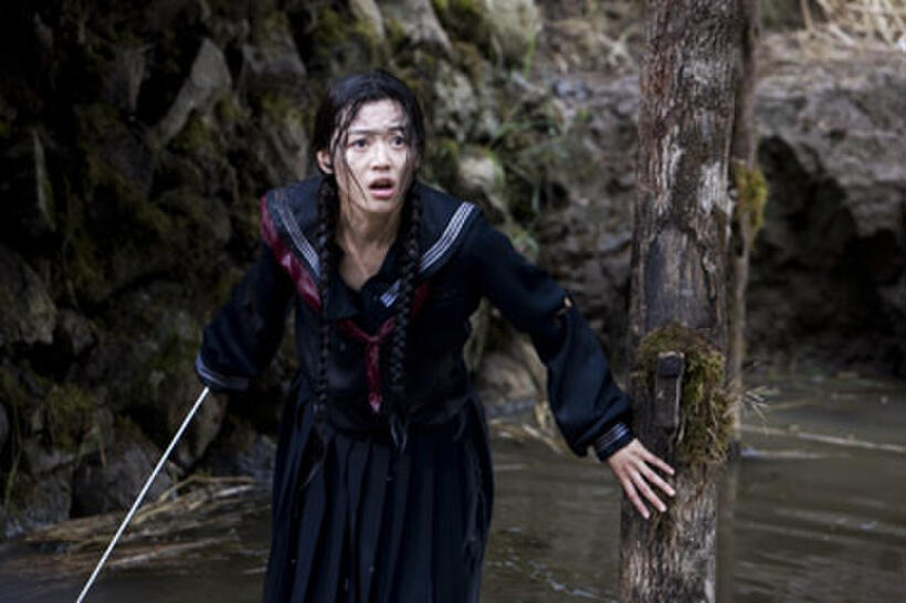Gianna Jun as Saya in "Blood: The Last Vampire."