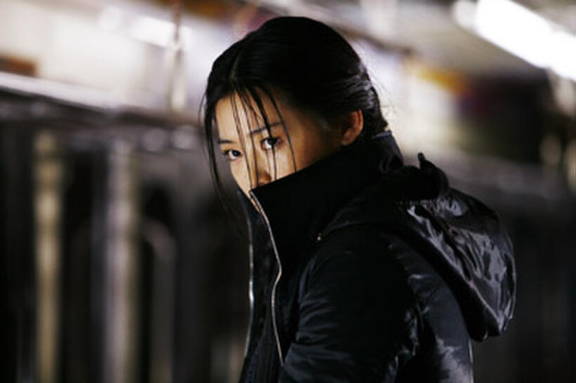 Gianna Jun as Saya in "Blood: The Last Vampire."