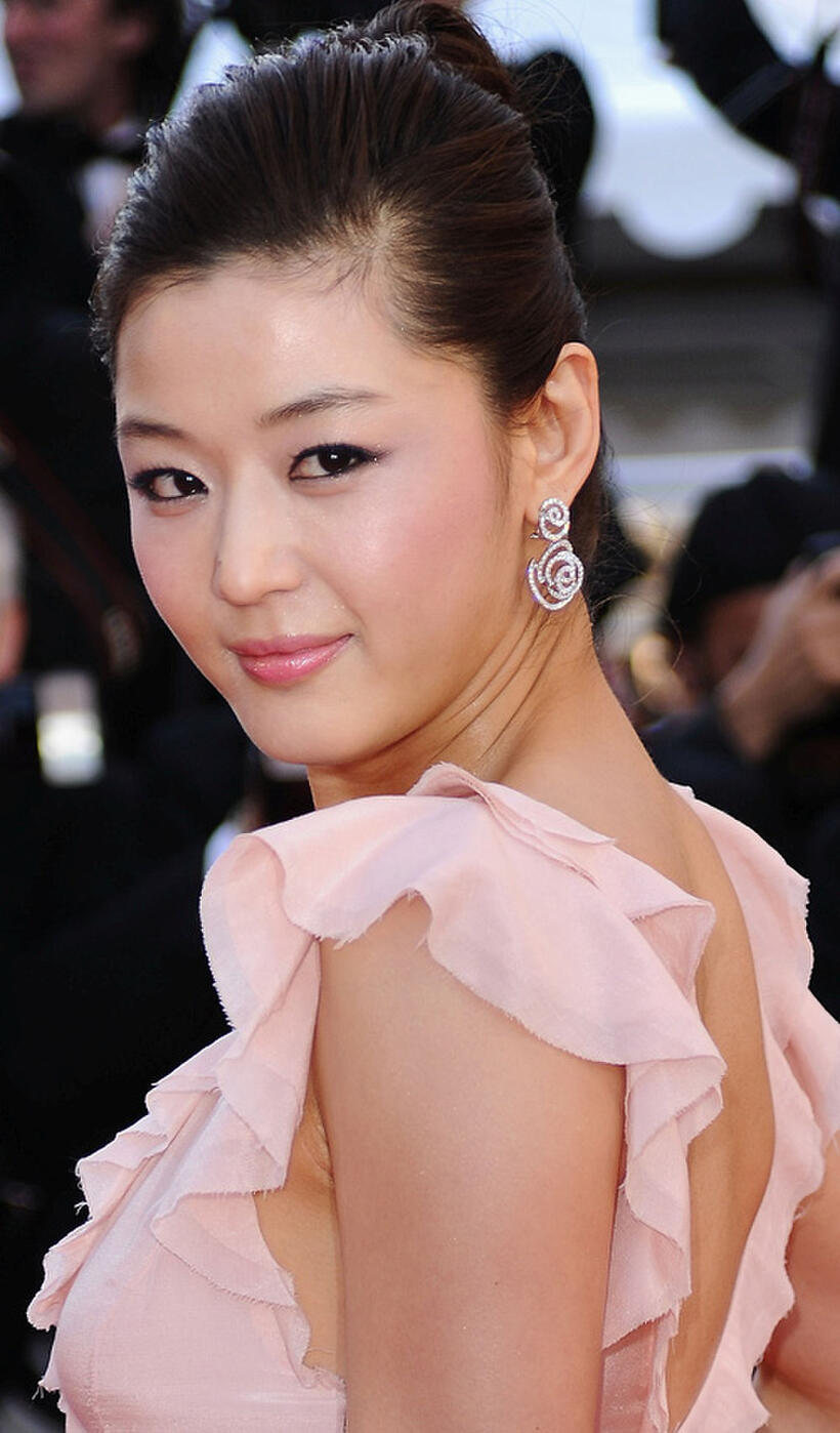 Gianna Jun at the premiere of "The Artist" during the 64th Annual Cannes Film Festival.