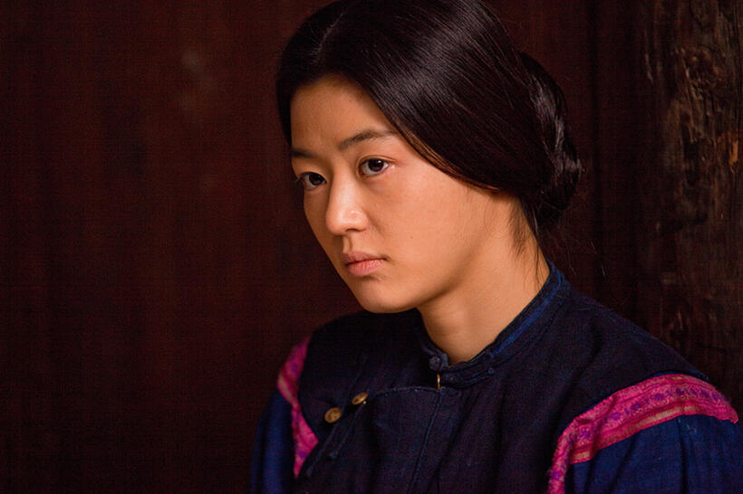 Gianna Jun as Sophia/Snow Flower in "Snow Flower and the Secret Fan."
