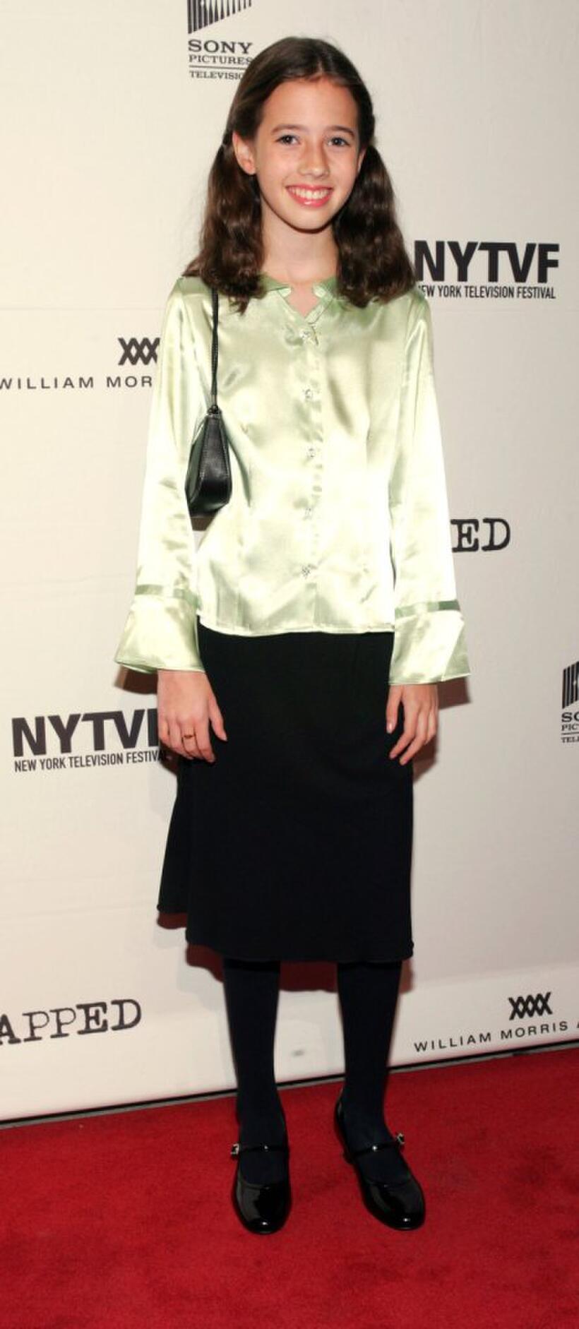 Lydia Jordan at the New York Television Festival opening night gala during the premiere screening of "Kidnapped and Made In NY."