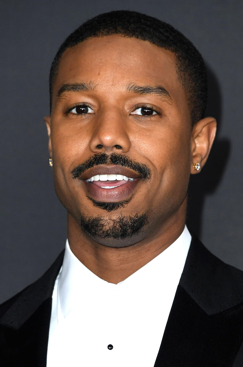 Michael B. Jordan at the 51st NAACP Image Awards in Pasadena, California.