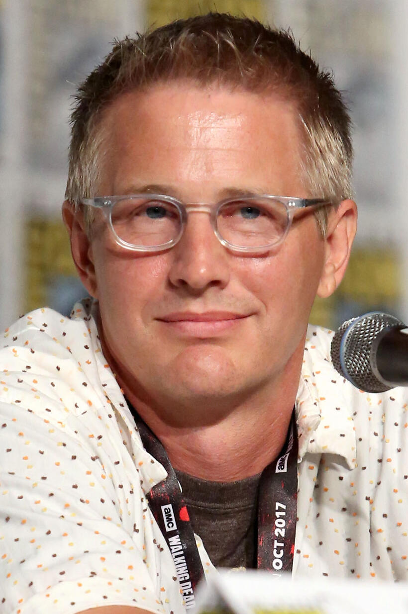 Daniel Junge at the Robert Kirkman's Secret History Of Comics panel during San Diego Comic-Con International 2017.